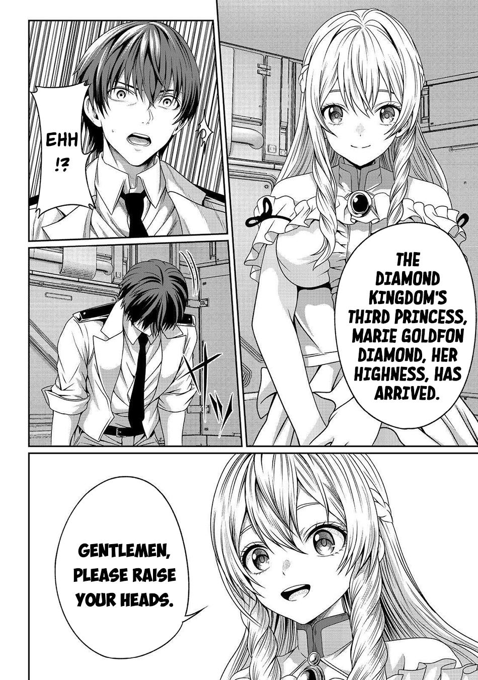 "Koko wa Makasete Saki ni Ike!" o Shitai Shinitagari no Nozomanu Uchuu Gekokujou @COMIC Chapter 8 page 25 - 