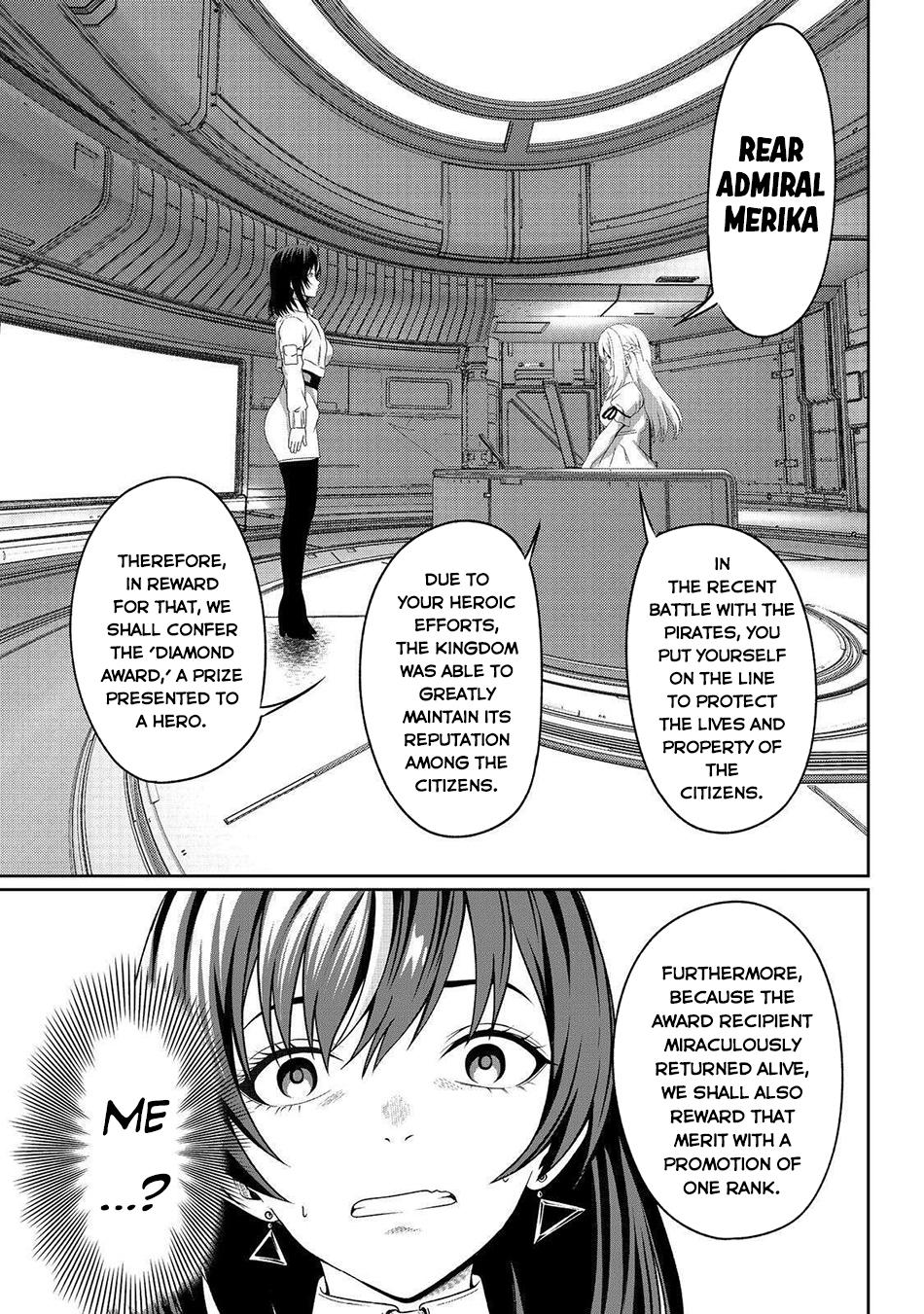 "Koko wa Makasete Saki ni Ike!" o Shitai Shinitagari no Nozomanu Uchuu Gekokujou @COMIC Chapter 8 page 28 - 