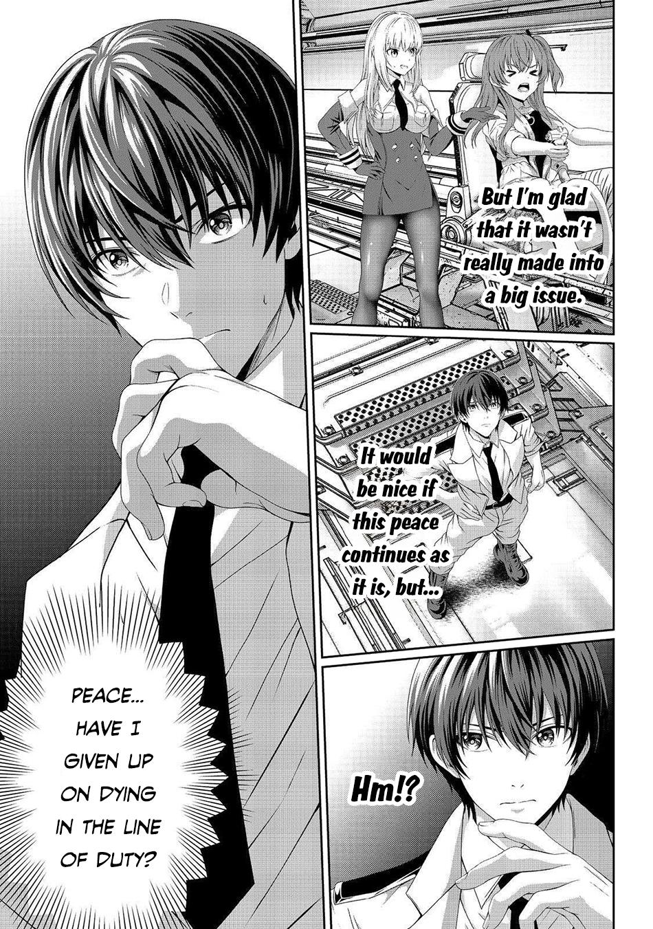 "Koko wa Makasete Saki ni Ike!" o Shitai Shinitagari no Nozomanu Uchuu Gekokujou @COMIC Chapter 8 page 4 - 