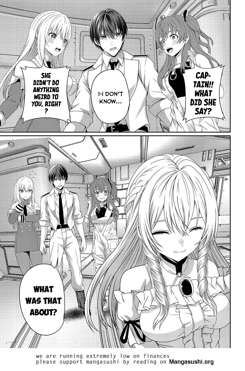 "Koko wa Makasete Saki ni Ike!" o Shitai Shinitagari no Nozomanu Uchuu Gekokujou @COMIC Chapter 8 page 42 - 