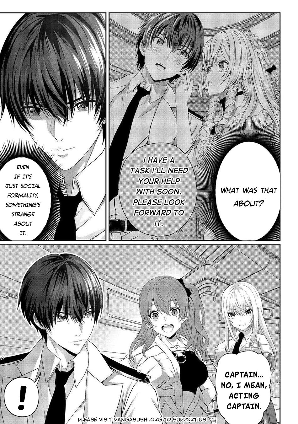 "Koko wa Makasete Saki ni Ike!" o Shitai Shinitagari no Nozomanu Uchuu Gekokujou @COMIC Chapter 9 page 2 - 