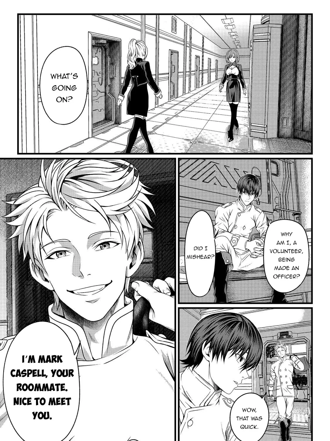 "Koko wa Makasete Sakini Ike!" wo shitai Shinitagari no Nozomanu Uchuu Gekokujou Chapter 1 page 51 - 