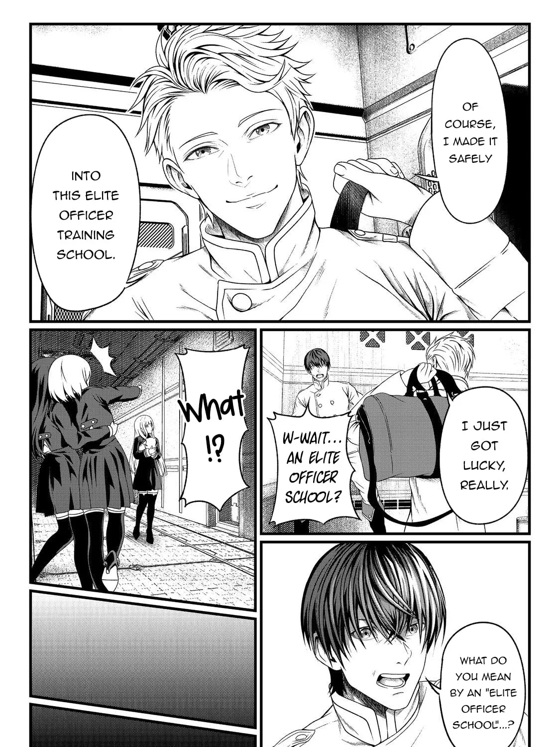 "Koko wa Makasete Sakini Ike!" wo shitai Shinitagari no Nozomanu Uchuu Gekokujou Chapter 1 page 55 - 