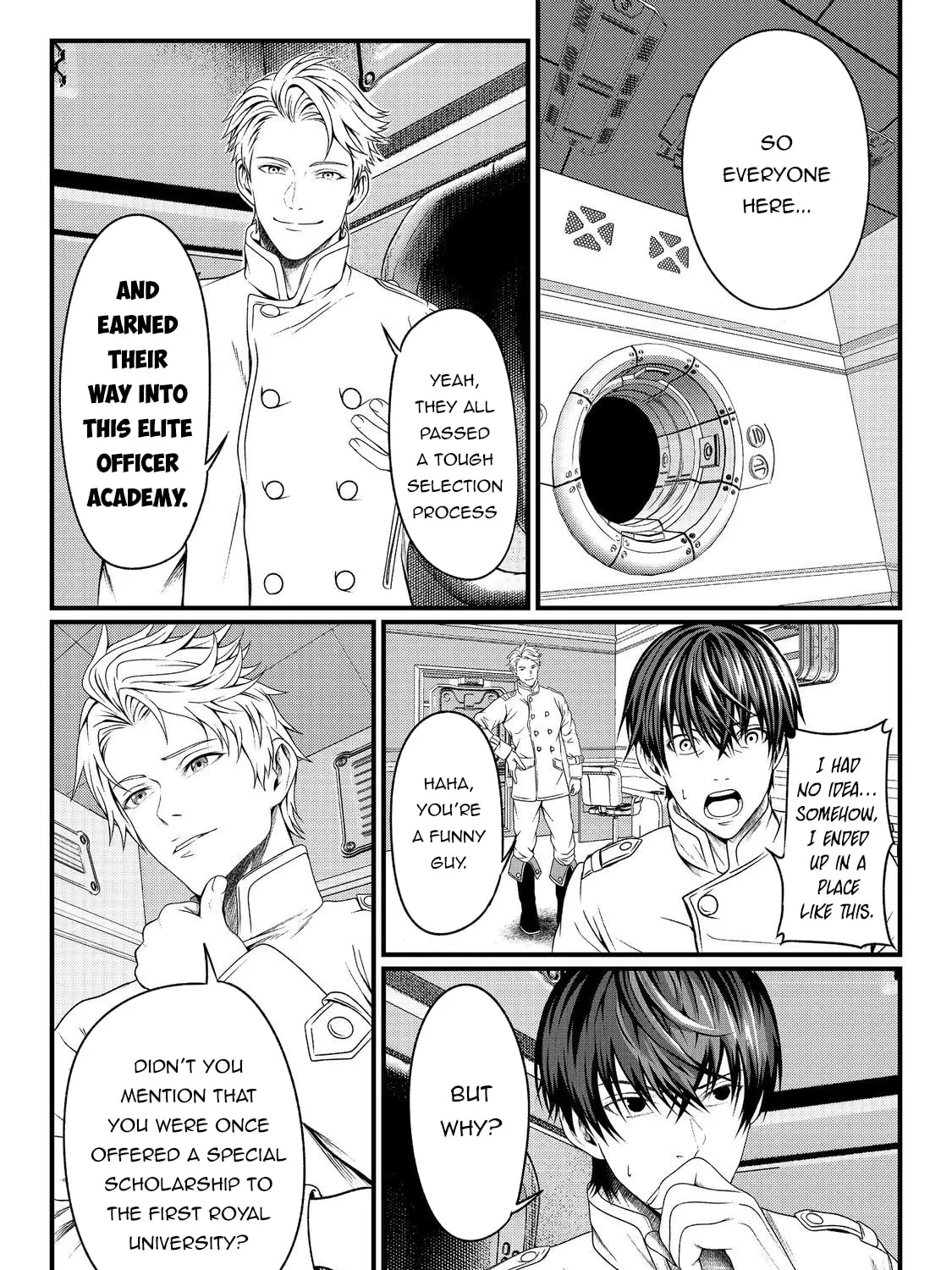 "Koko wa Makasete Sakini Ike!" wo shitai Shinitagari no Nozomanu Uchuu Gekokujou Chapter 1 page 57 - 