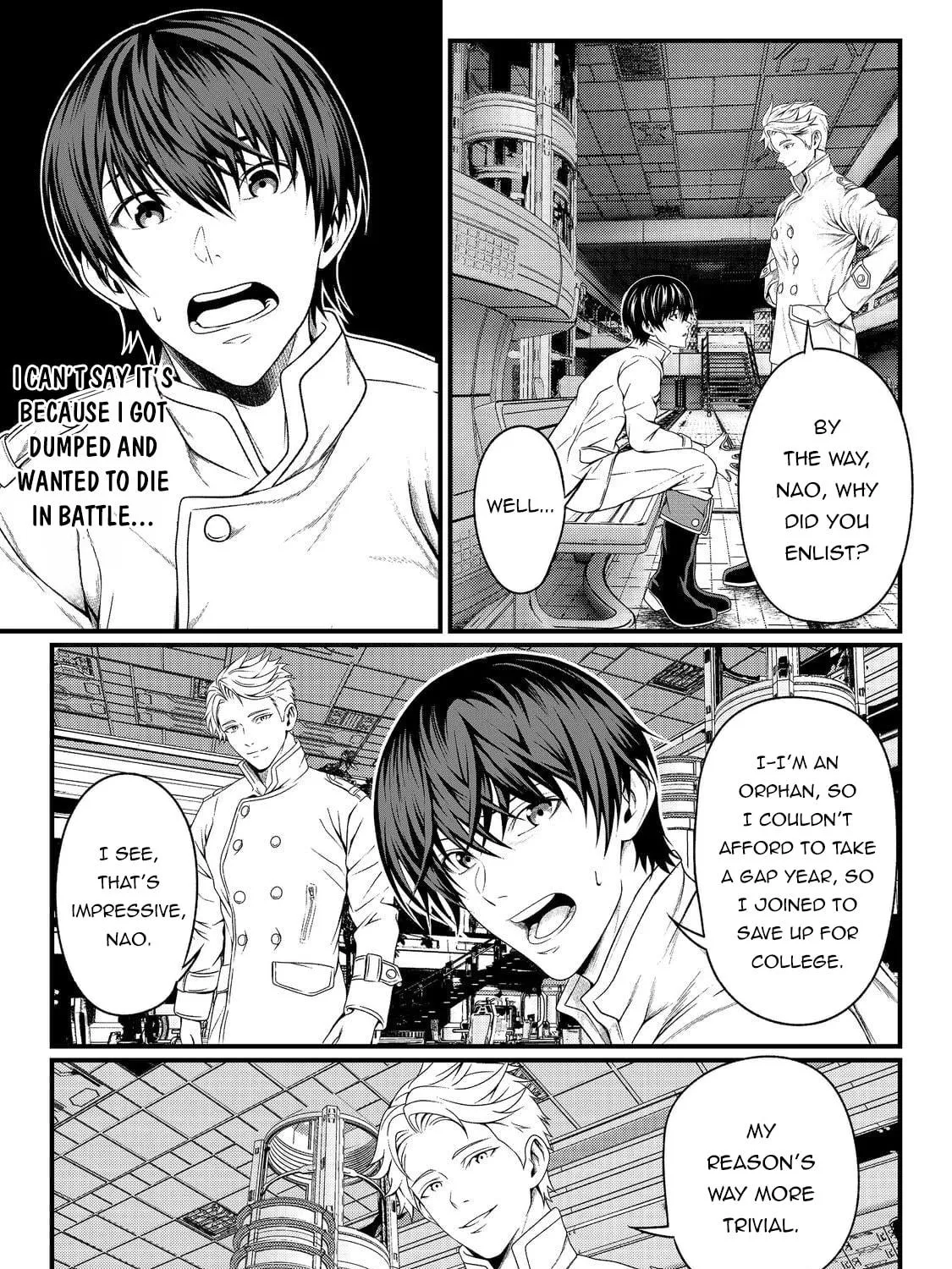"Koko wa Makasete Sakini Ike!" wo shitai Shinitagari no Nozomanu Uchuu Gekokujou Chapter 1 page 77 - 
