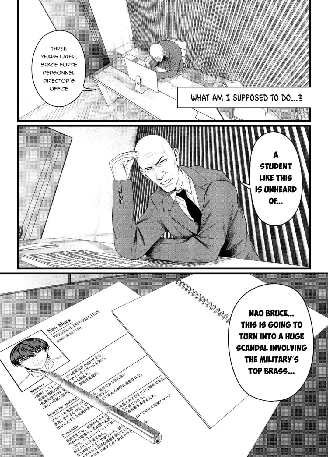 "Koko wa Makasete Sakini Ike!" wo shitai Shinitagari no Nozomanu Uchuu Gekokujou Chapter 1 page 93 - 