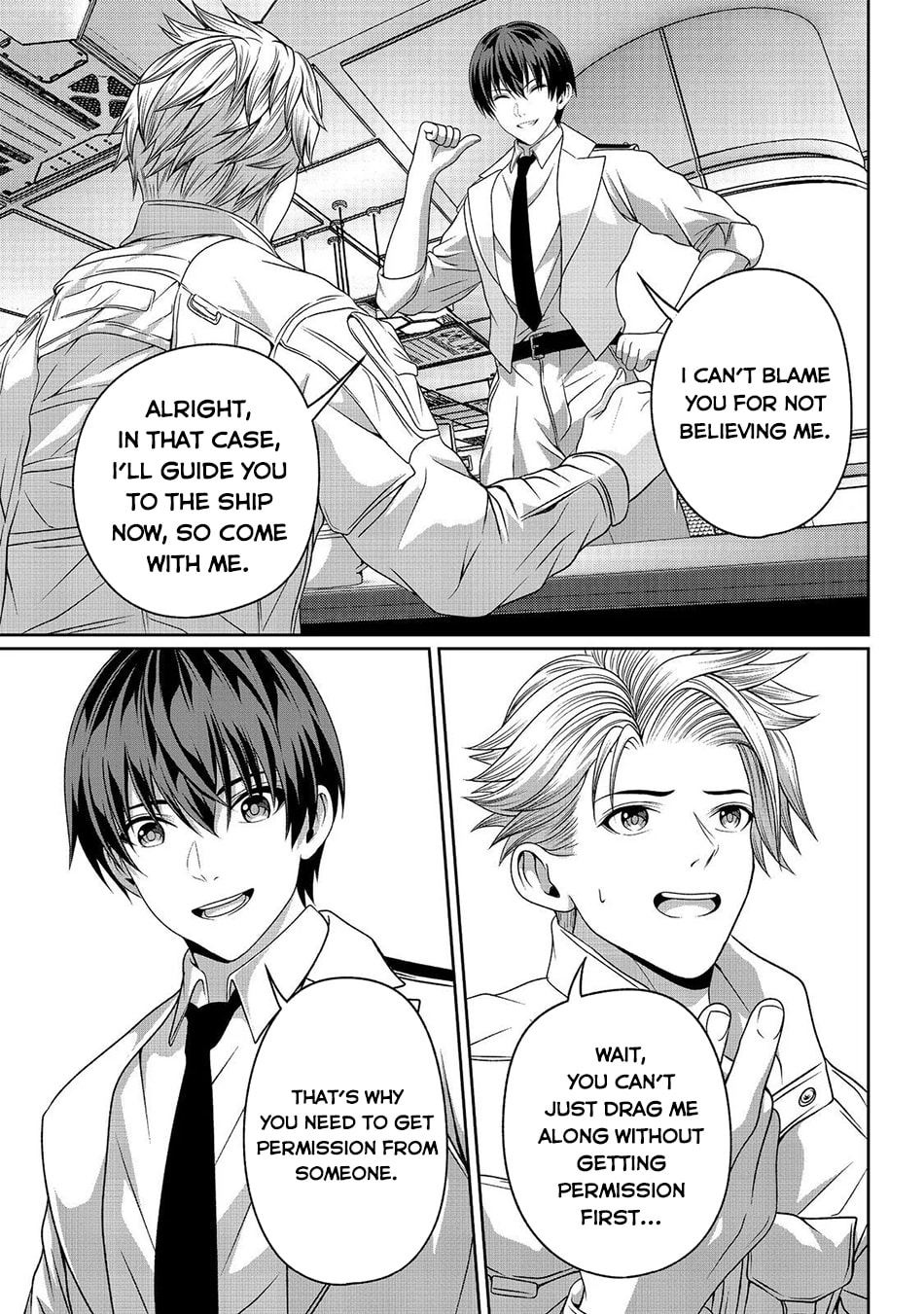 "Koko wa Makasete Sakini Ike!" wo shitai Shinitagari no Nozomanu Uchuu Gekokujou Chapter 10 page 12 - 