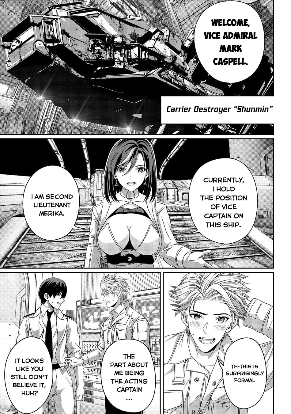 "Koko wa Makasete Sakini Ike!" wo shitai Shinitagari no Nozomanu Uchuu Gekokujou Chapter 10 page 14 - 