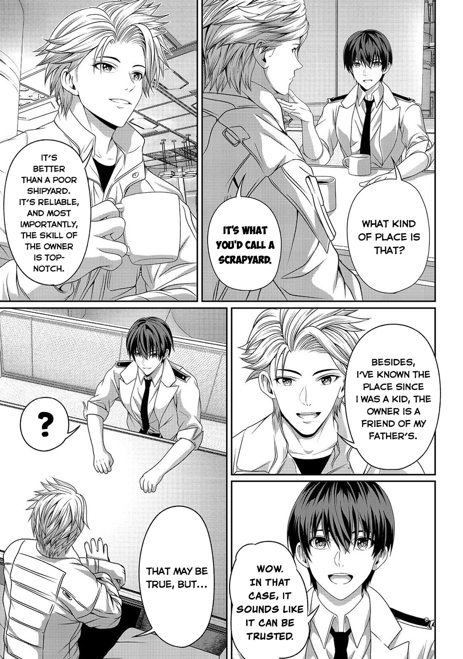 "Koko wa Makasete Sakini Ike!" wo shitai Shinitagari no Nozomanu Uchuu Gekokujou Chapter 10 page 8 - 