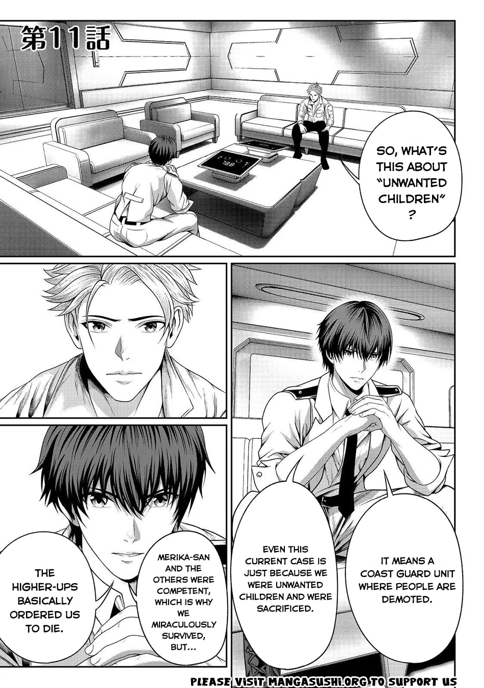"Koko wa Makasete Sakini Ike!" wo shitai Shinitagari no Nozomanu Uchuu Gekokujou Chapter 11 page 2 - 