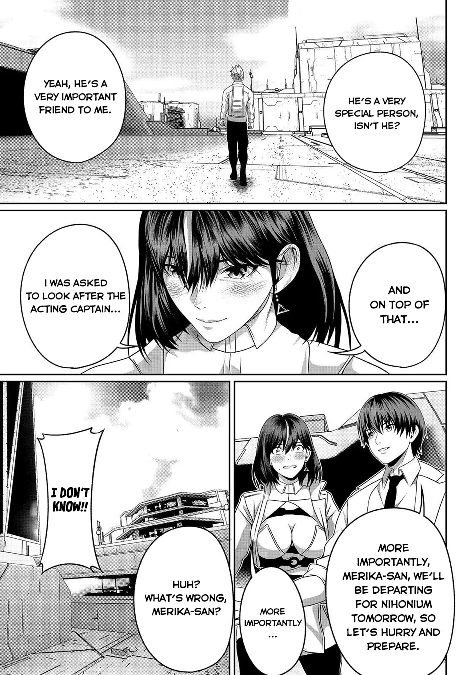 "Koko wa Makasete Sakini Ike!" wo shitai Shinitagari no Nozomanu Uchuu Gekokujou Chapter 11 page 6 - 