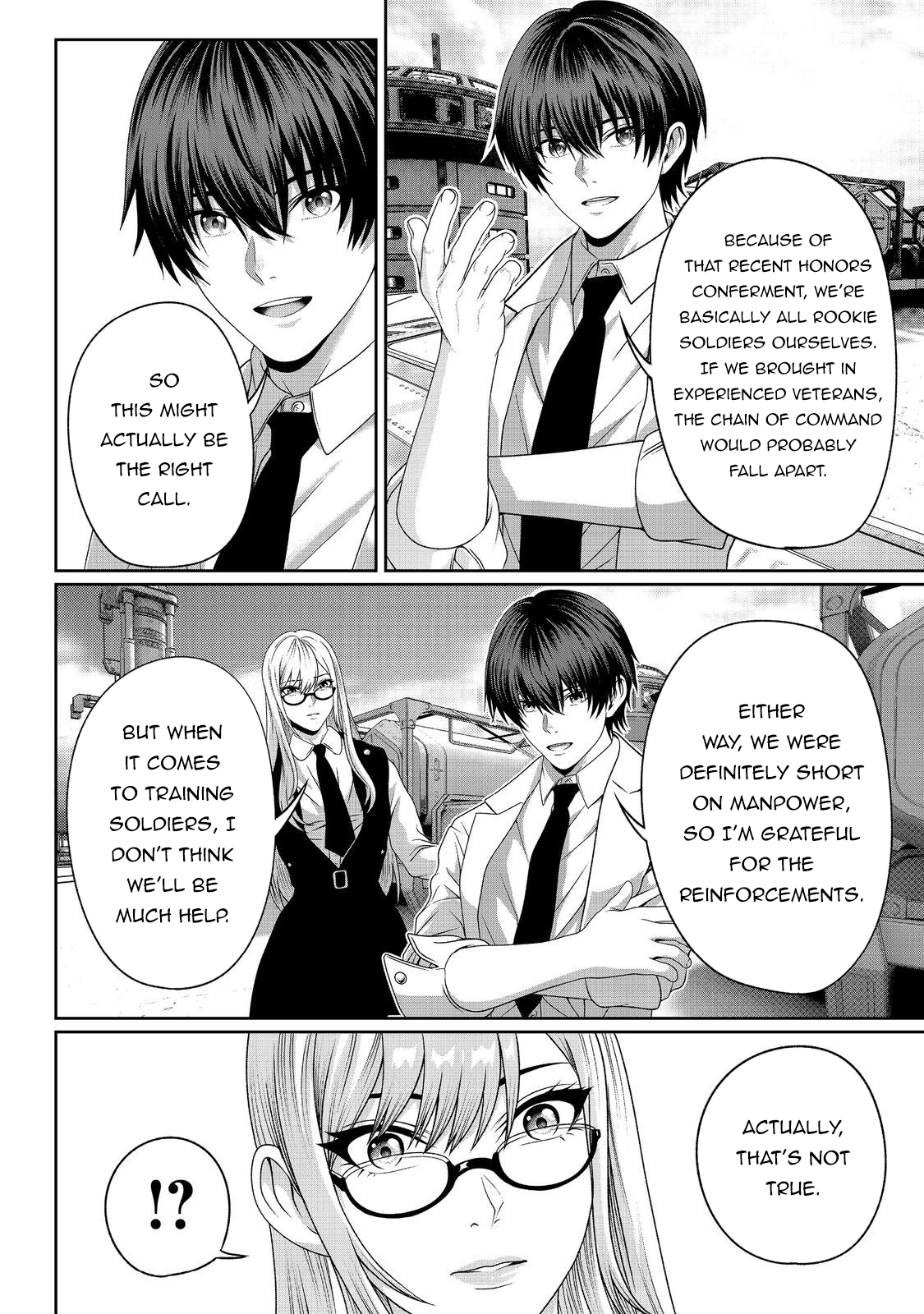 "Koko wa Makasete Sakini Ike!" wo shitai Shinitagari no Nozomanu Uchuu Gekokujou Chapter 12 page 3 - 