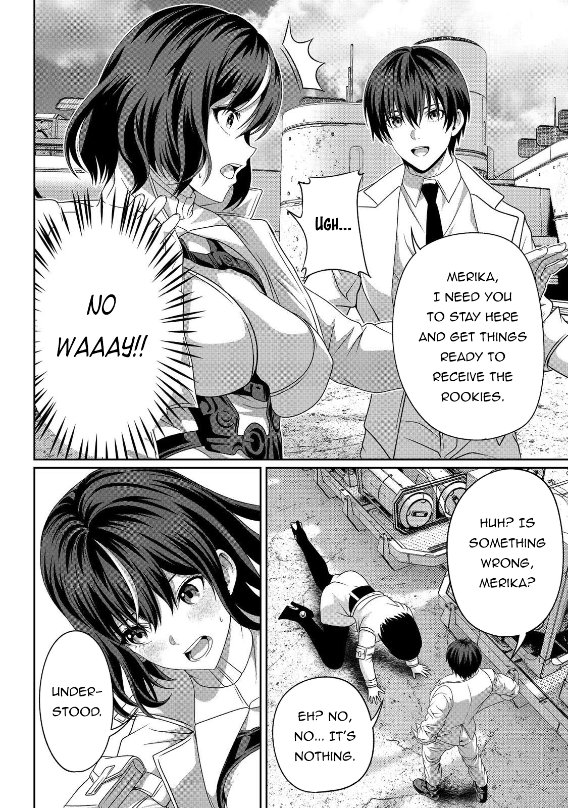 "Koko wa Makasete Sakini Ike!" wo shitai Shinitagari no Nozomanu Uchuu Gekokujou Chapter 12 page 9 - 
