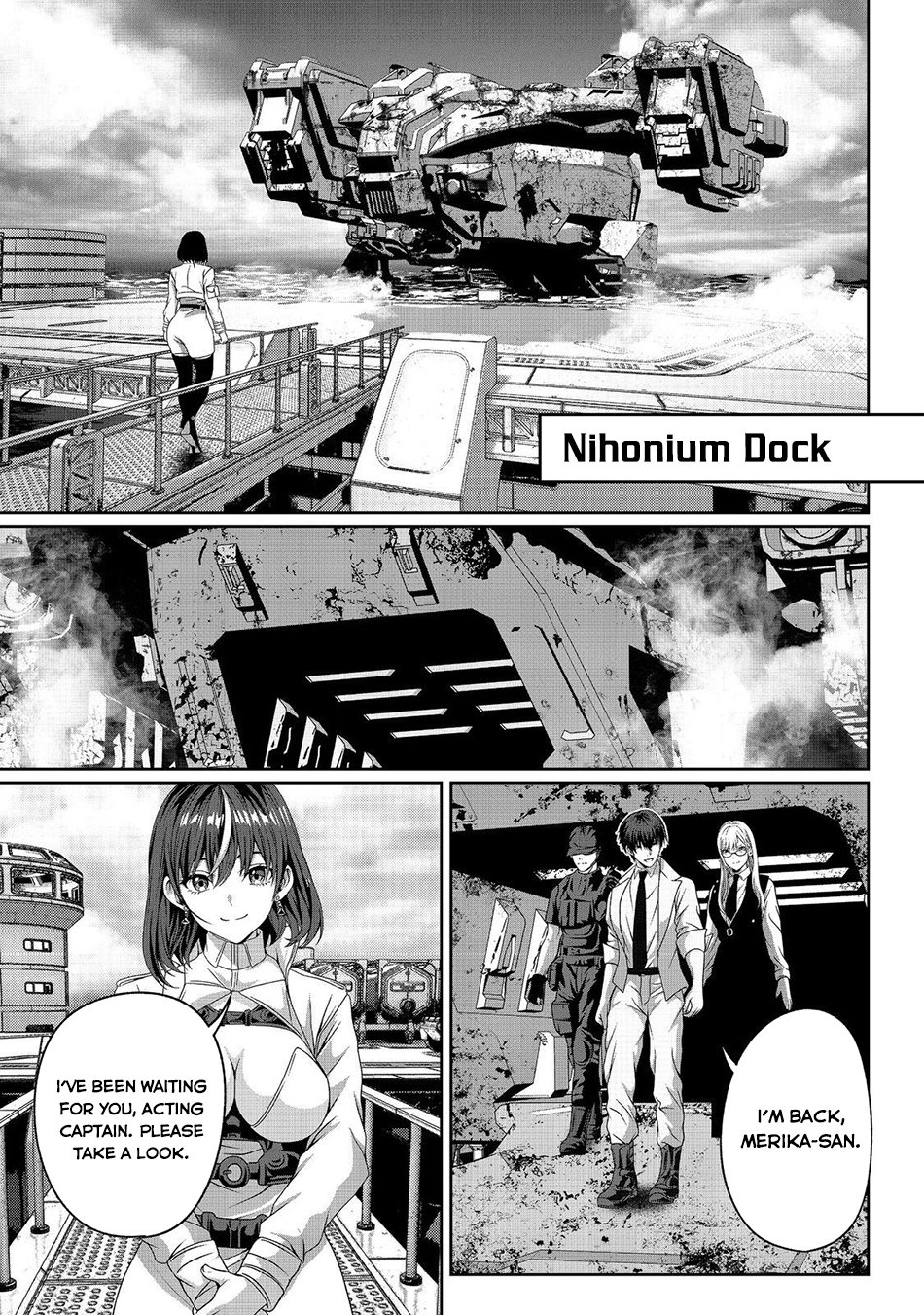 "Koko wa Makasete Sakini Ike!" wo shitai Shinitagari no Nozomanu Uchuu Gekokujou Chapter 13 page 2 - 