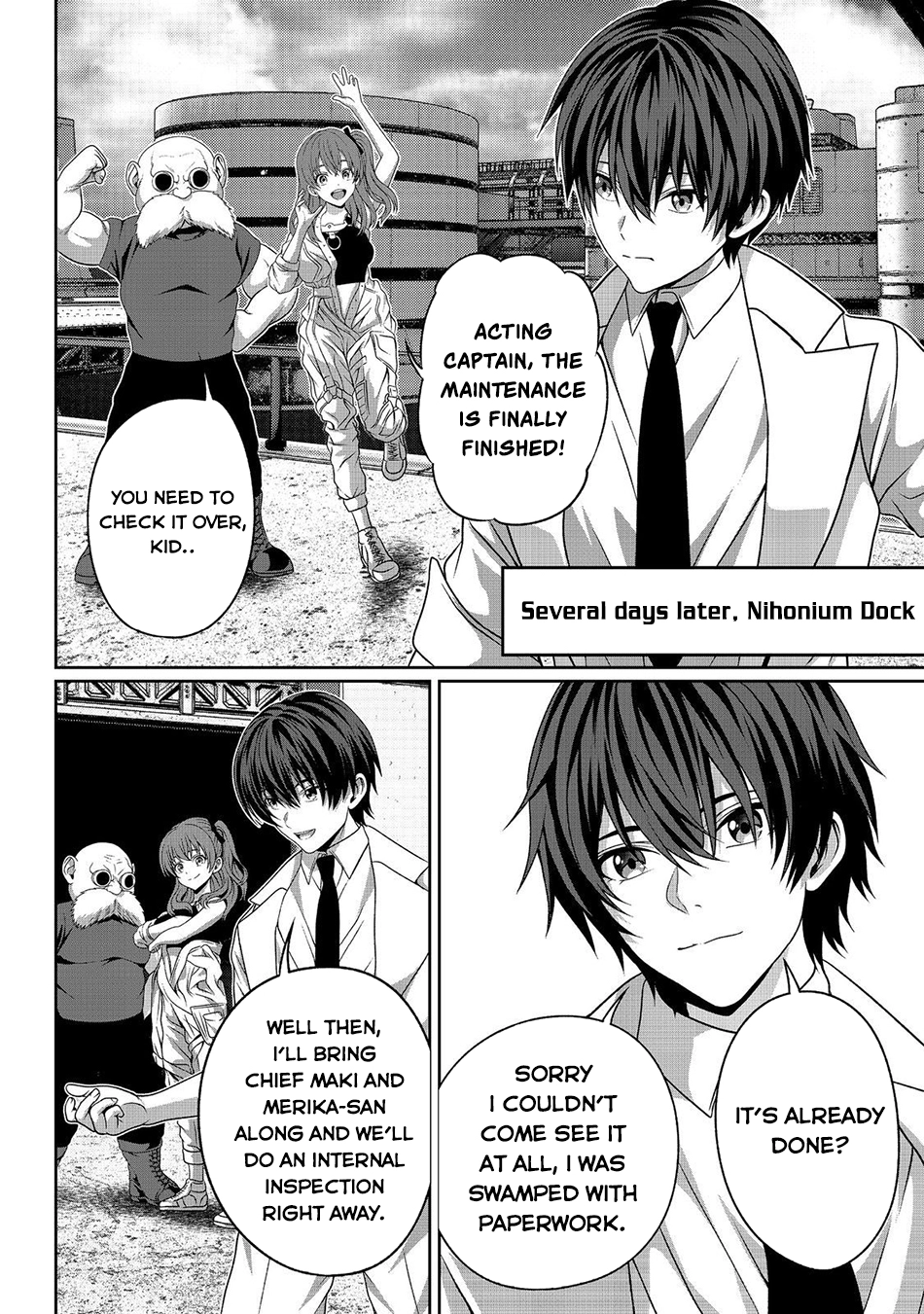 "Koko wa Makasete Sakini Ike!" wo shitai Shinitagari no Nozomanu Uchuu Gekokujou Chapter 13 page 13 - 