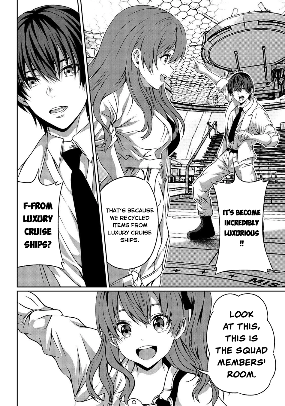 "Koko wa Makasete Sakini Ike!" wo shitai Shinitagari no Nozomanu Uchuu Gekokujou Chapter 13 page 15 - 