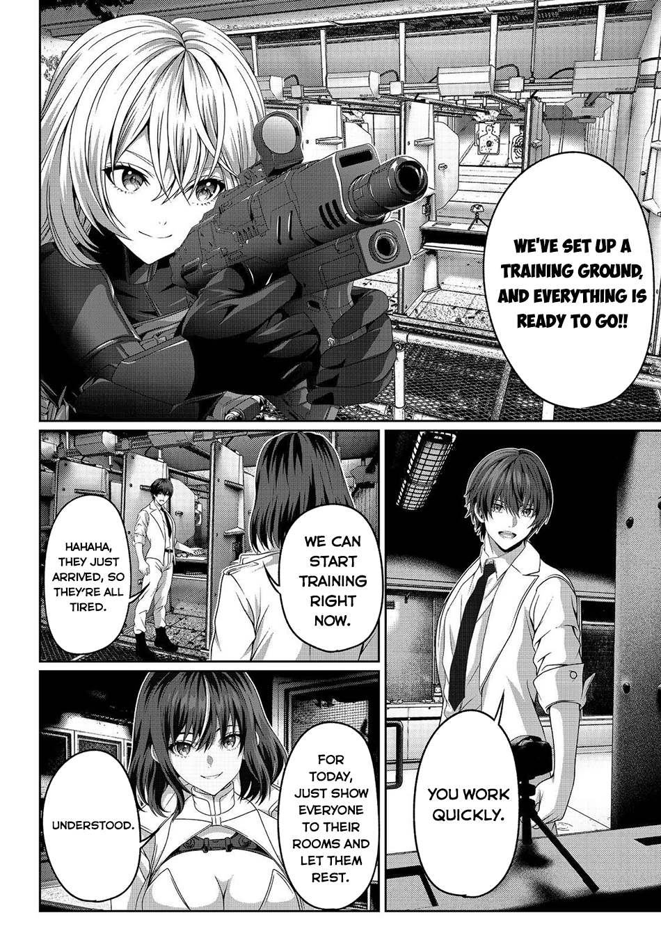 "Koko wa Makasete Sakini Ike!" wo shitai Shinitagari no Nozomanu Uchuu Gekokujou Chapter 13 page 3 - 