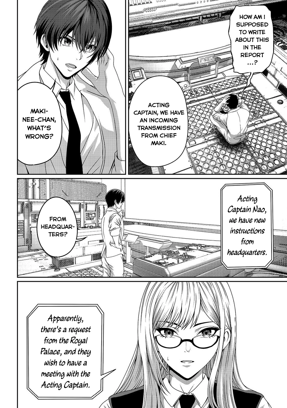 "Koko wa Makasete Sakini Ike!" wo shitai Shinitagari no Nozomanu Uchuu Gekokujou Chapter 14 page 17 - 
