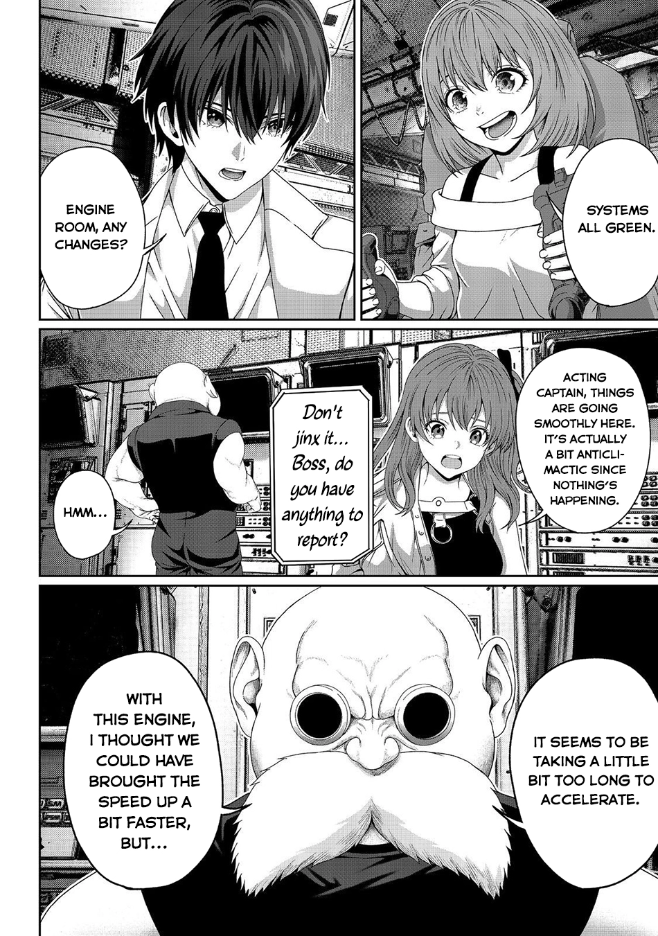 "Koko wa Makasete Sakini Ike!" wo shitai Shinitagari no Nozomanu Uchuu Gekokujou Chapter 14 page 3 - 
