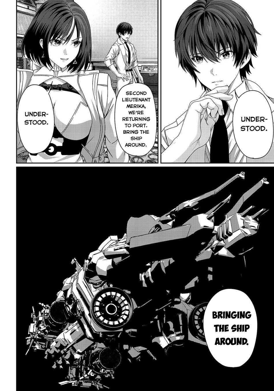 "Koko wa Makasete Sakini Ike!" wo shitai Shinitagari no Nozomanu Uchuu Gekokujou Chapter 14 page 5 - 