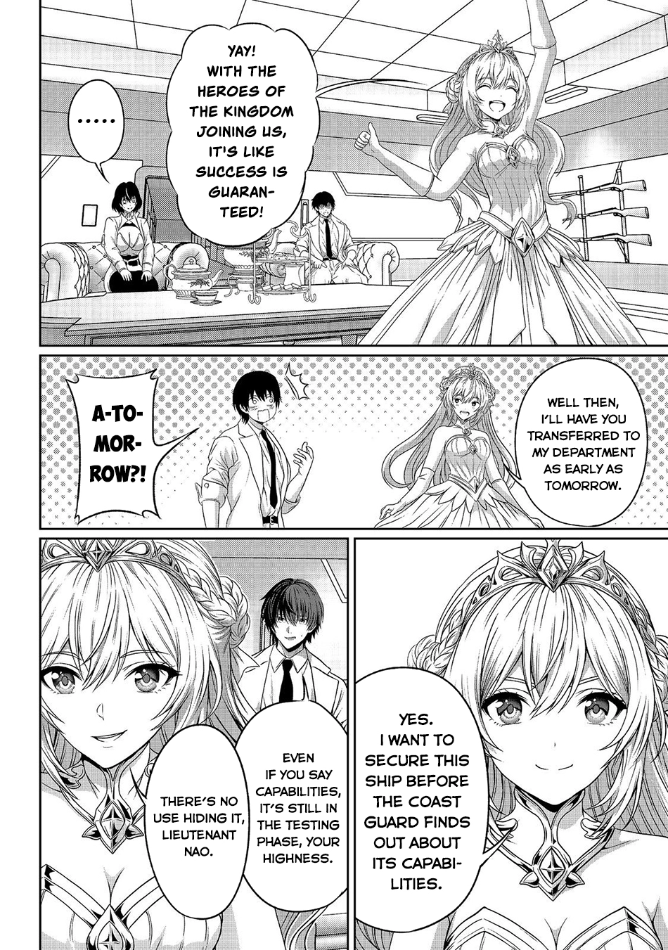 "Koko wa Makasete Sakini Ike!" wo shitai Shinitagari no Nozomanu Uchuu Gekokujou Chapter 16 page 11 - 