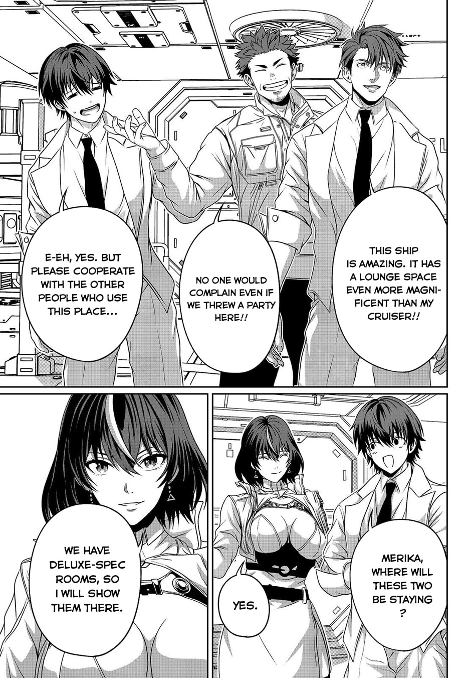 "Koko wa Makasete Sakini Ike!" wo shitai Shinitagari no Nozomanu Uchuu Gekokujou Chapter 17 page 12 - 