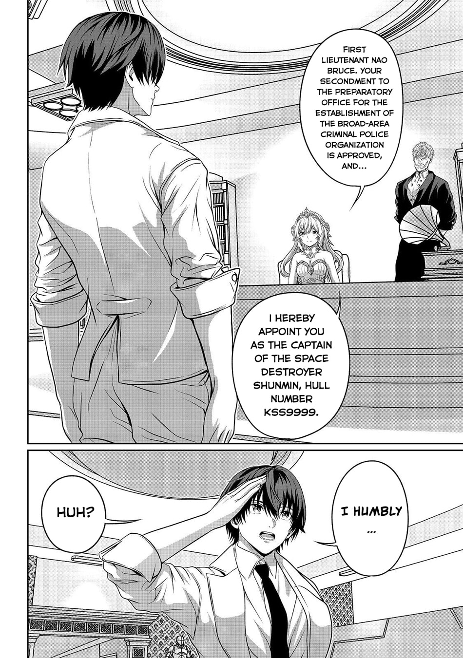 "Koko wa Makasete Sakini Ike!" wo shitai Shinitagari no Nozomanu Uchuu Gekokujou Chapter 17 page 5 - 