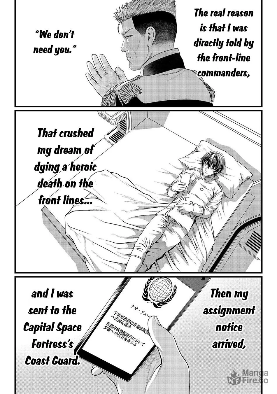 "Koko wa Makasete Sakini Ike!" wo shitai Shinitagari no Nozomanu Uchuu Gekokujou Chapter 2 page 11 - 