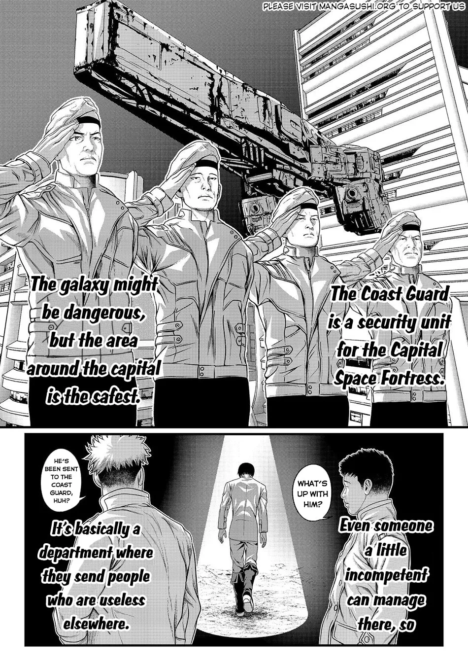 "Koko wa Makasete Sakini Ike!" wo shitai Shinitagari no Nozomanu Uchuu Gekokujou Chapter 2 page 12 - 