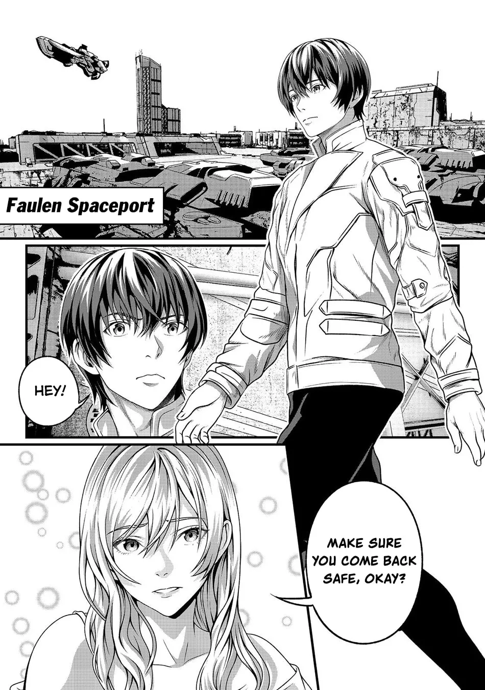 "Koko wa Makasete Sakini Ike!" wo shitai Shinitagari no Nozomanu Uchuu Gekokujou Chapter 2 page 14 - 