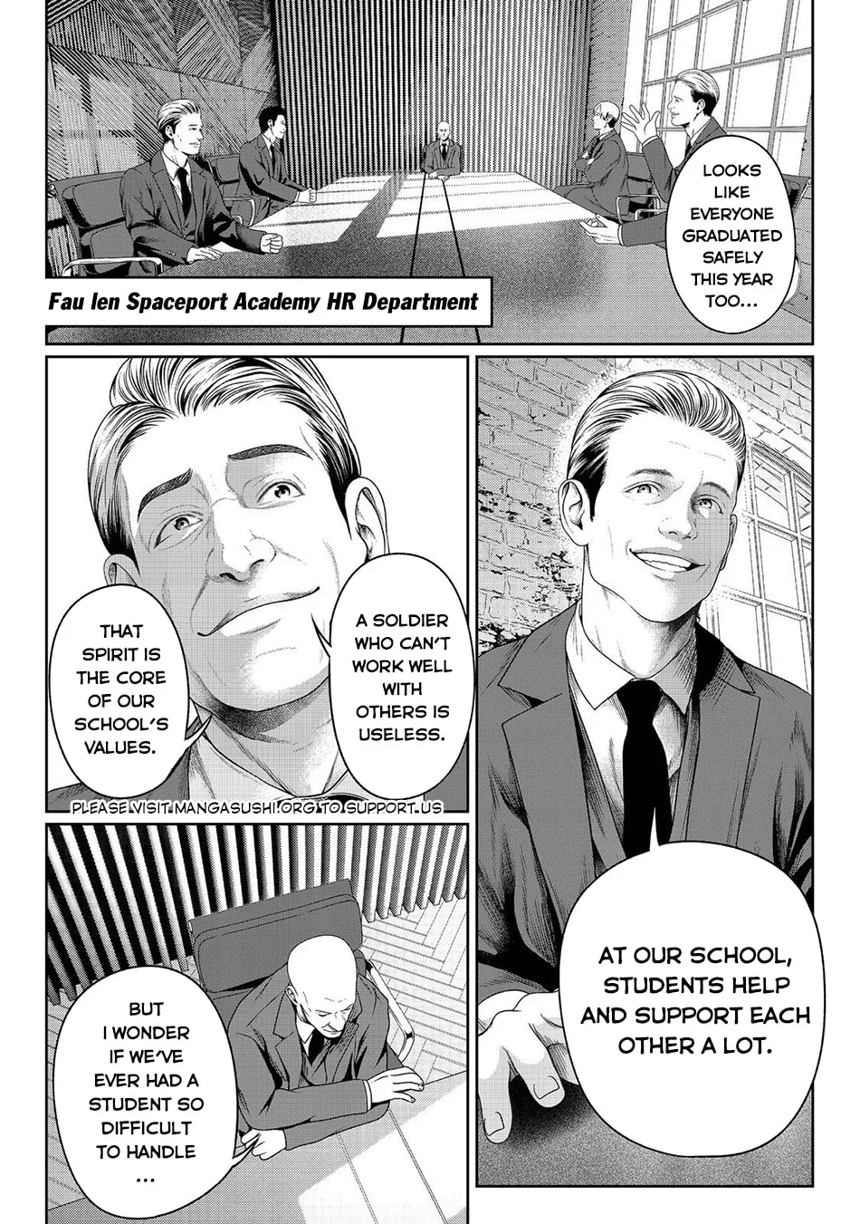 "Koko wa Makasete Sakini Ike!" wo shitai Shinitagari no Nozomanu Uchuu Gekokujou Chapter 2 page 3 - 