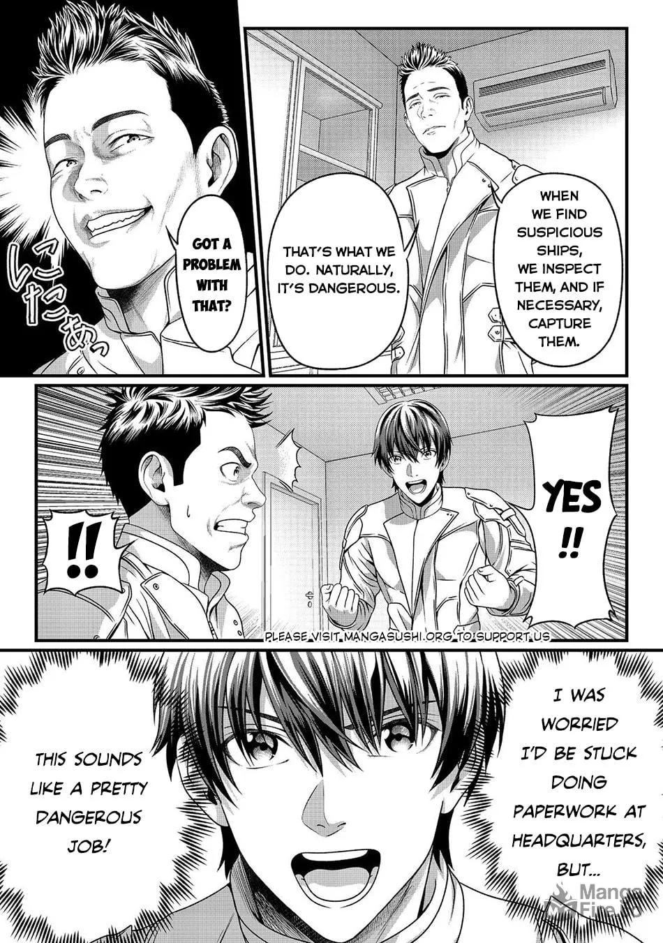 "Koko wa Makasete Sakini Ike!" wo shitai Shinitagari no Nozomanu Uchuu Gekokujou Chapter 2 page 22 - 
