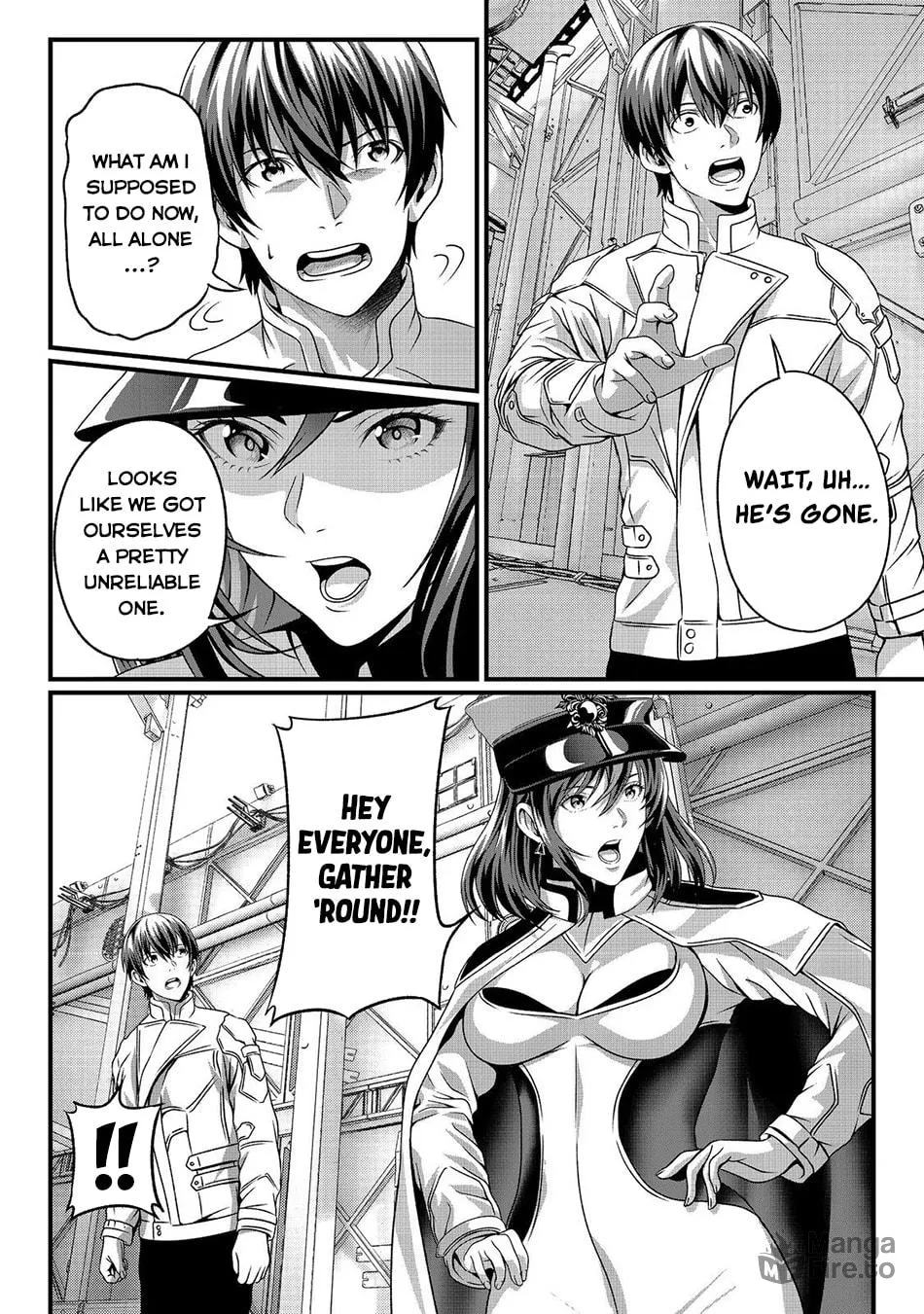 "Koko wa Makasete Sakini Ike!" wo shitai Shinitagari no Nozomanu Uchuu Gekokujou Chapter 2 page 25 - 
