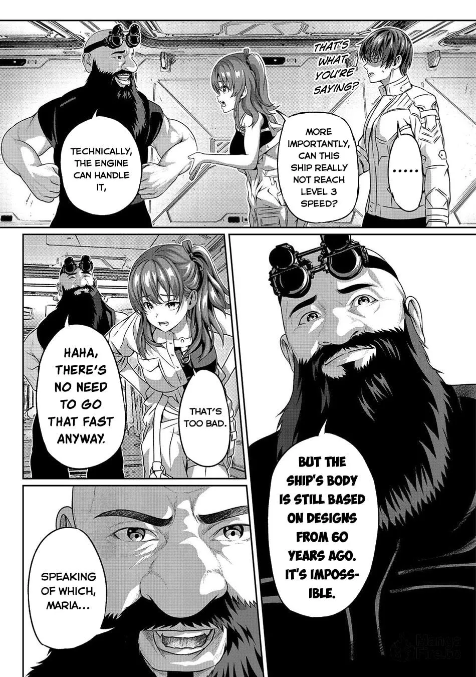 "Koko wa Makasete Sakini Ike!" wo shitai Shinitagari no Nozomanu Uchuu Gekokujou Chapter 3 page 19 - 