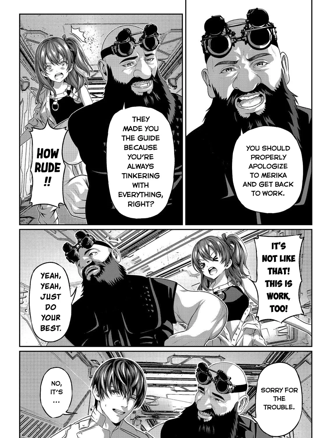 "Koko wa Makasete Sakini Ike!" wo shitai Shinitagari no Nozomanu Uchuu Gekokujou Chapter 3 page 20 - 