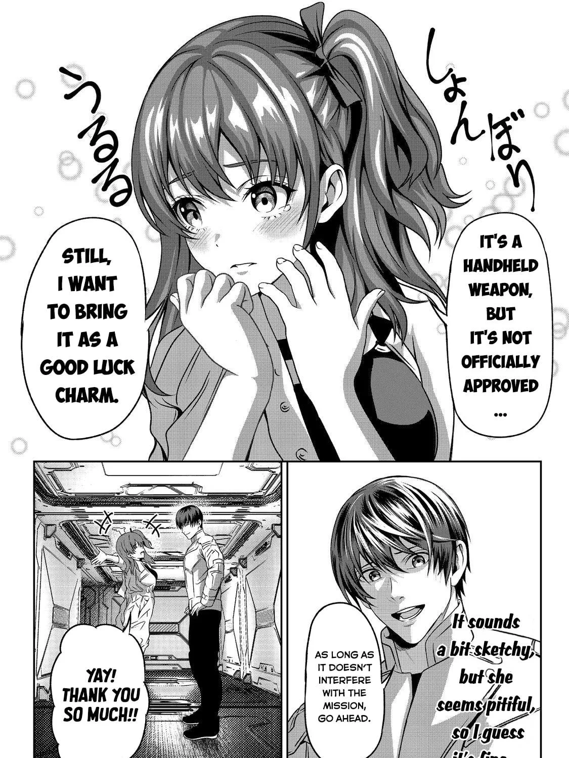 "Koko wa Makasete Sakini Ike!" wo shitai Shinitagari no Nozomanu Uchuu Gekokujou Chapter 3 page 23 - 