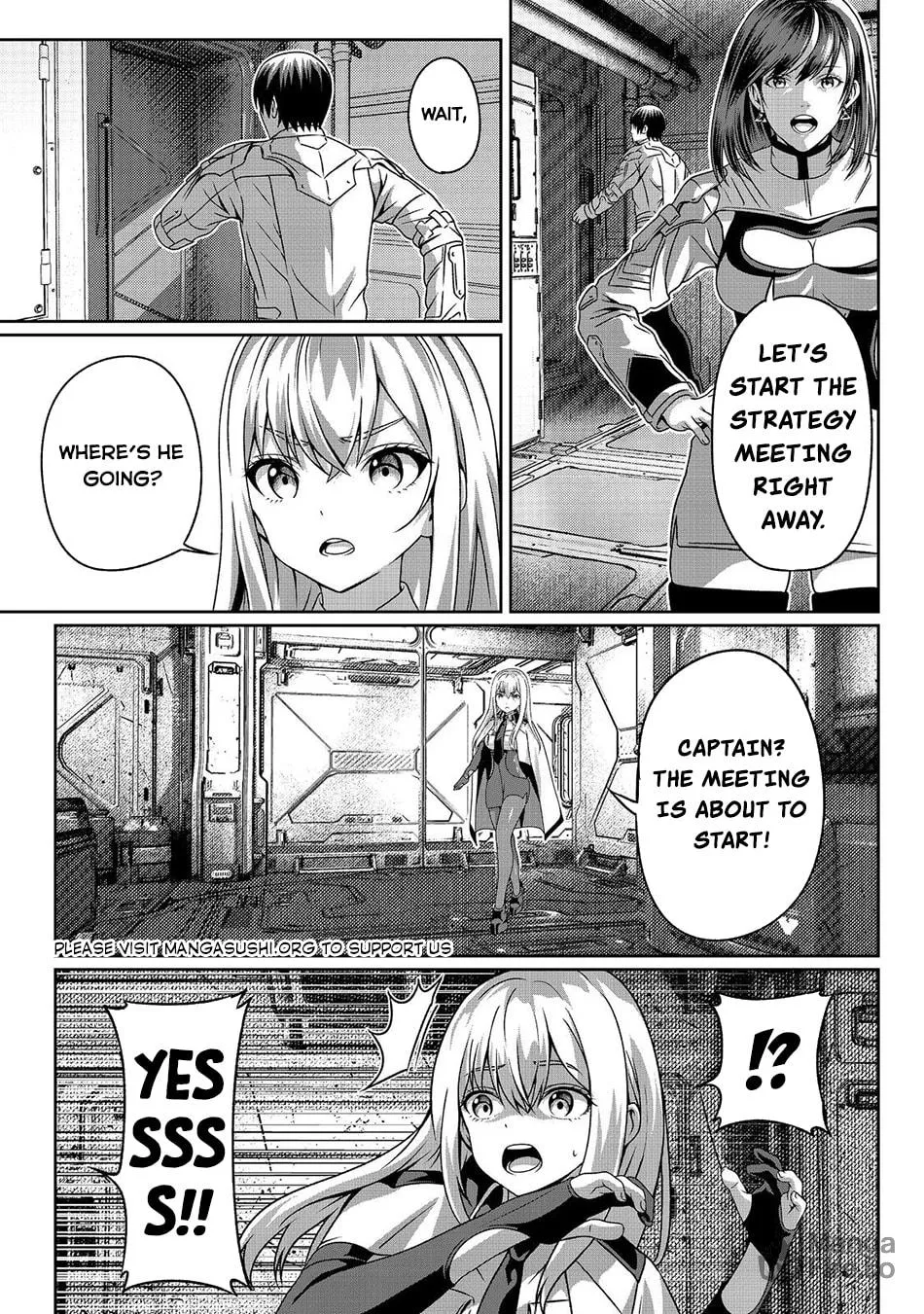 "Koko wa Makasete Sakini Ike!" wo shitai Shinitagari no Nozomanu Uchuu Gekokujou Chapter 3 page 41 - 