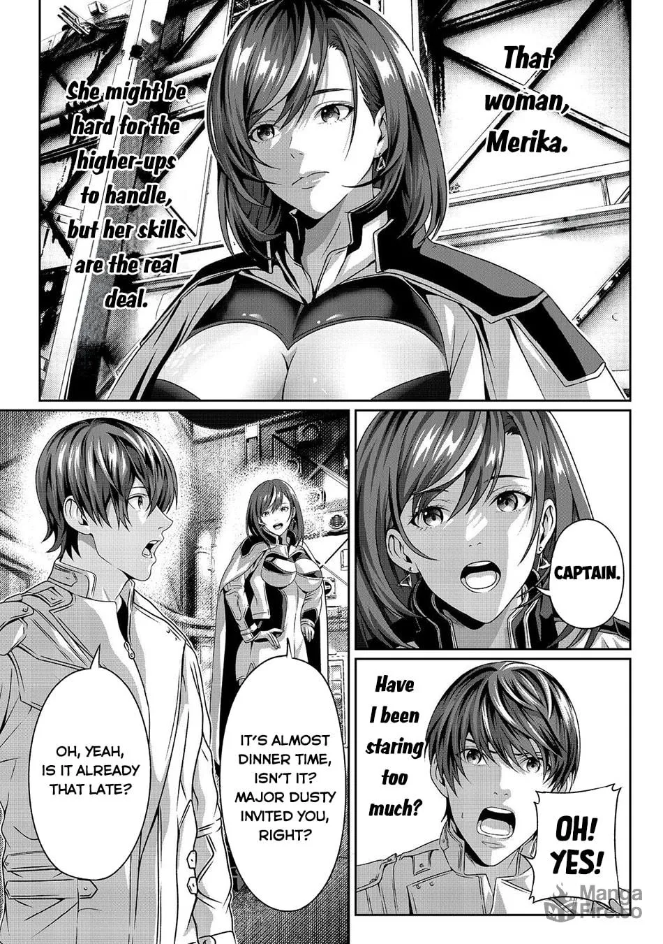 "Koko wa Makasete Sakini Ike!" wo shitai Shinitagari no Nozomanu Uchuu Gekokujou Chapter 3 page 6 - 