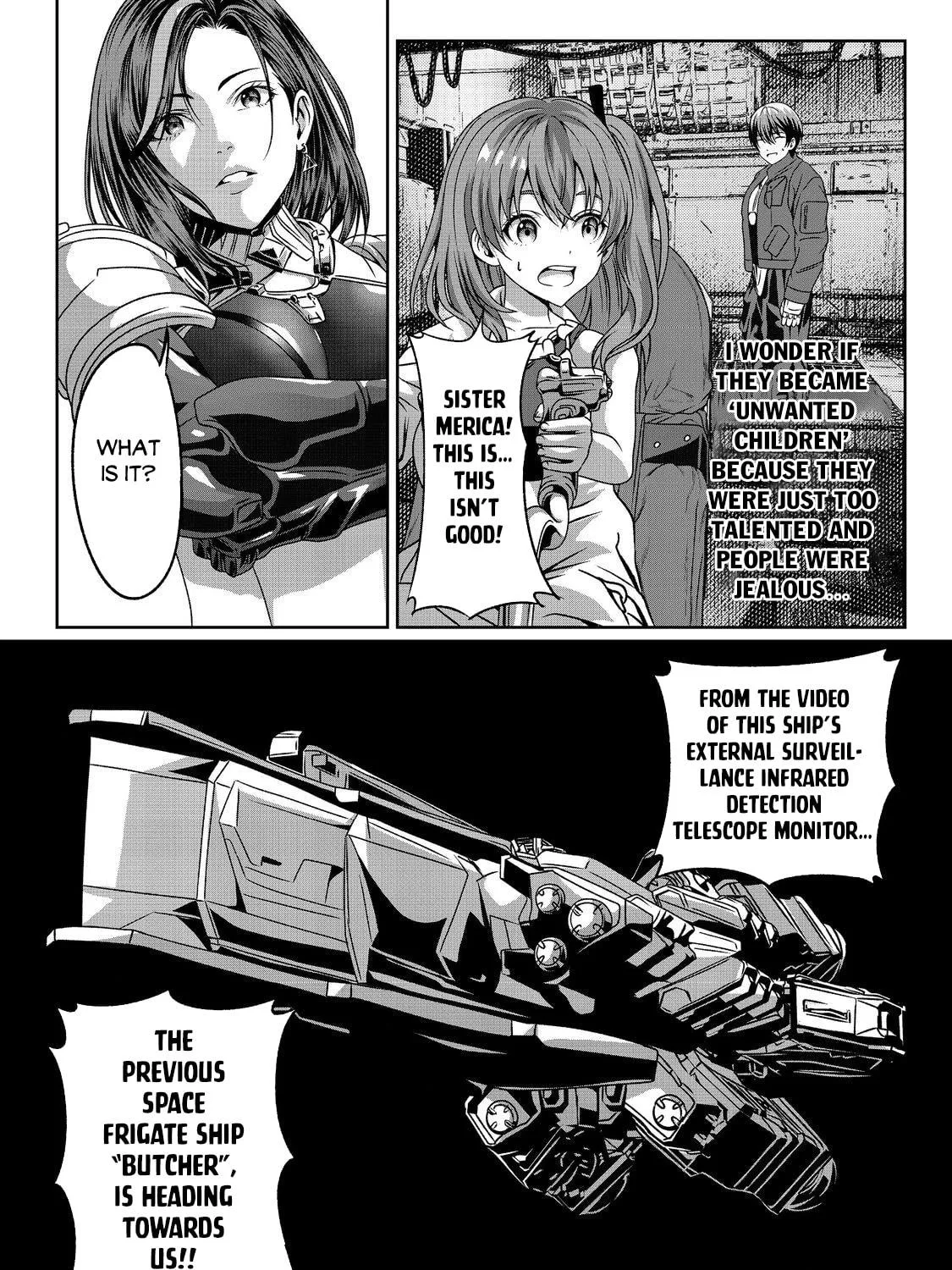 "Koko wa Makasete Sakini Ike!" wo shitai Shinitagari no Nozomanu Uchuu Gekokujou Chapter 4 page 53 - 
