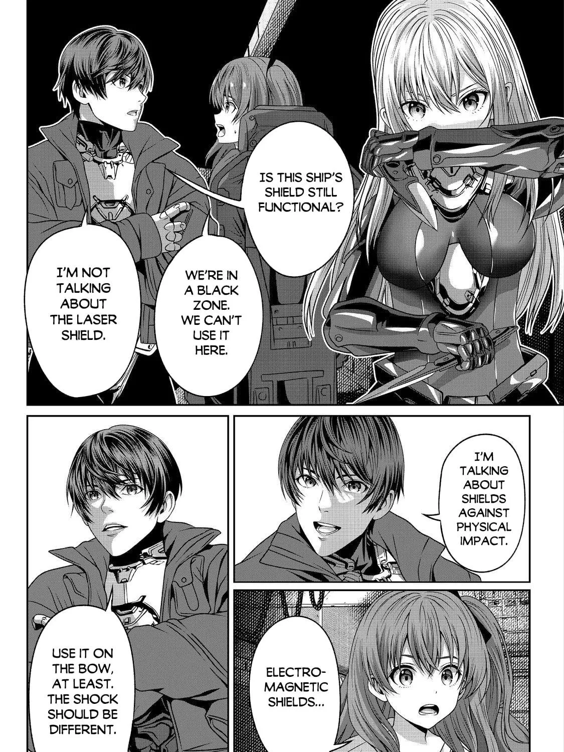 "Koko wa Makasete Sakini Ike!" wo shitai Shinitagari no Nozomanu Uchuu Gekokujou Chapter 4 page 71 - 