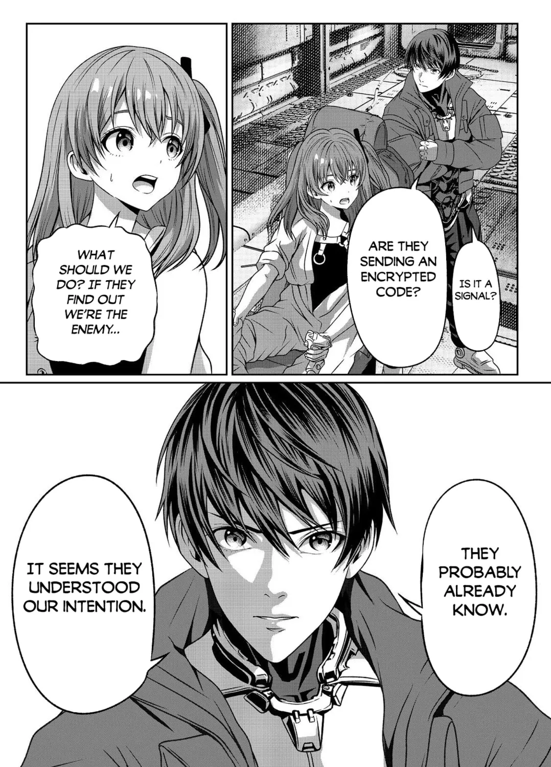 "Koko wa Makasete Sakini Ike!" wo shitai Shinitagari no Nozomanu Uchuu Gekokujou Chapter 4 page 75 - 