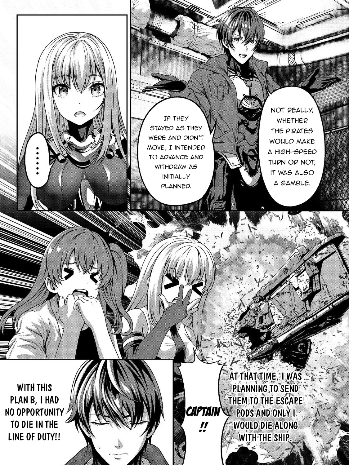 "Koko wa Makasete Sakini Ike!" wo shitai Shinitagari no Nozomanu Uchuu Gekokujou Chapter 5 page 31 - 
