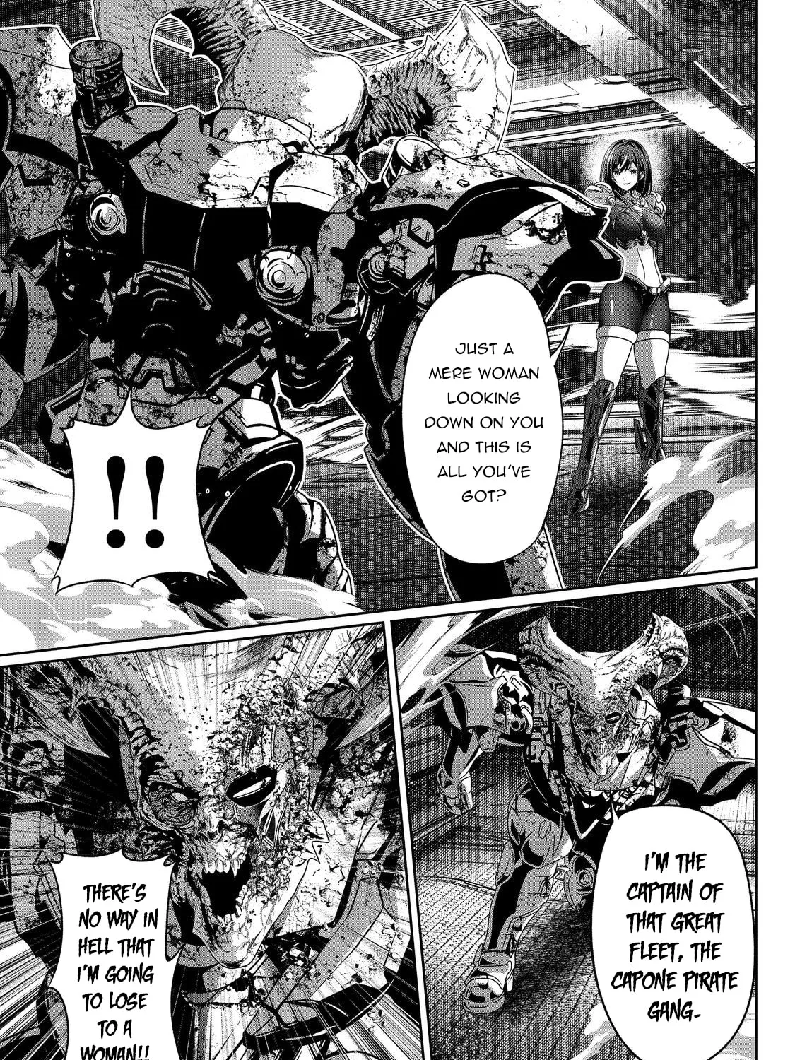"Koko wa Makasete Sakini Ike!" wo shitai Shinitagari no Nozomanu Uchuu Gekokujou Chapter 5 page 55 - 