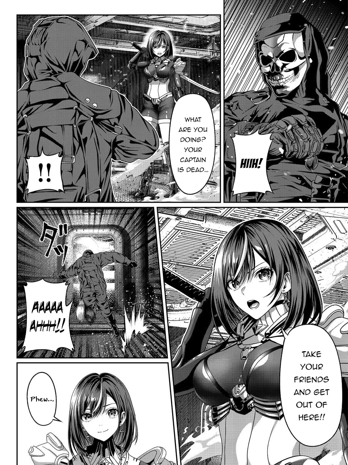 "Koko wa Makasete Sakini Ike!" wo shitai Shinitagari no Nozomanu Uchuu Gekokujou Chapter 5 page 63 - 