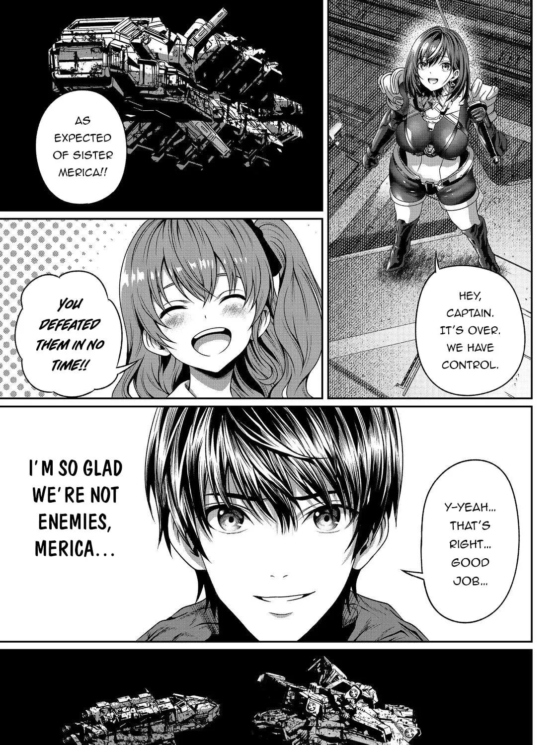 "Koko wa Makasete Sakini Ike!" wo shitai Shinitagari no Nozomanu Uchuu Gekokujou Chapter 5 page 65 - 