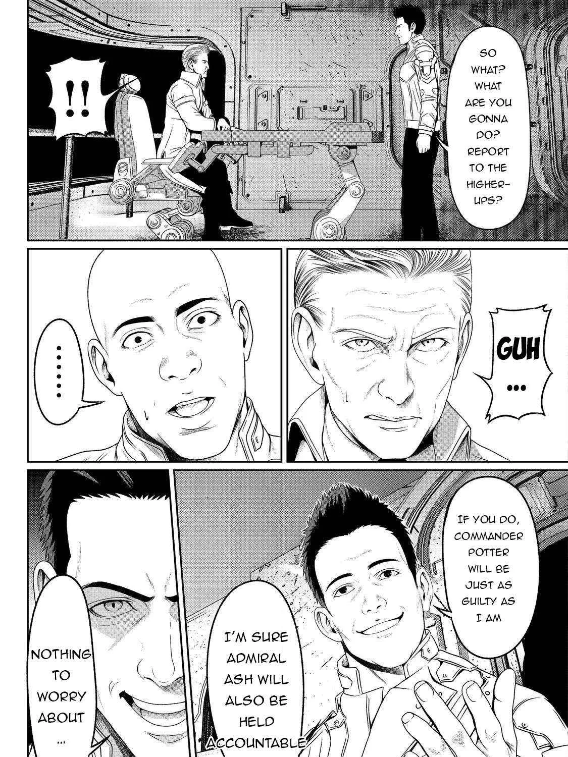"Koko wa Makasete Sakini Ike!" wo shitai Shinitagari no Nozomanu Uchuu Gekokujou Chapter 6 page 16 - 
