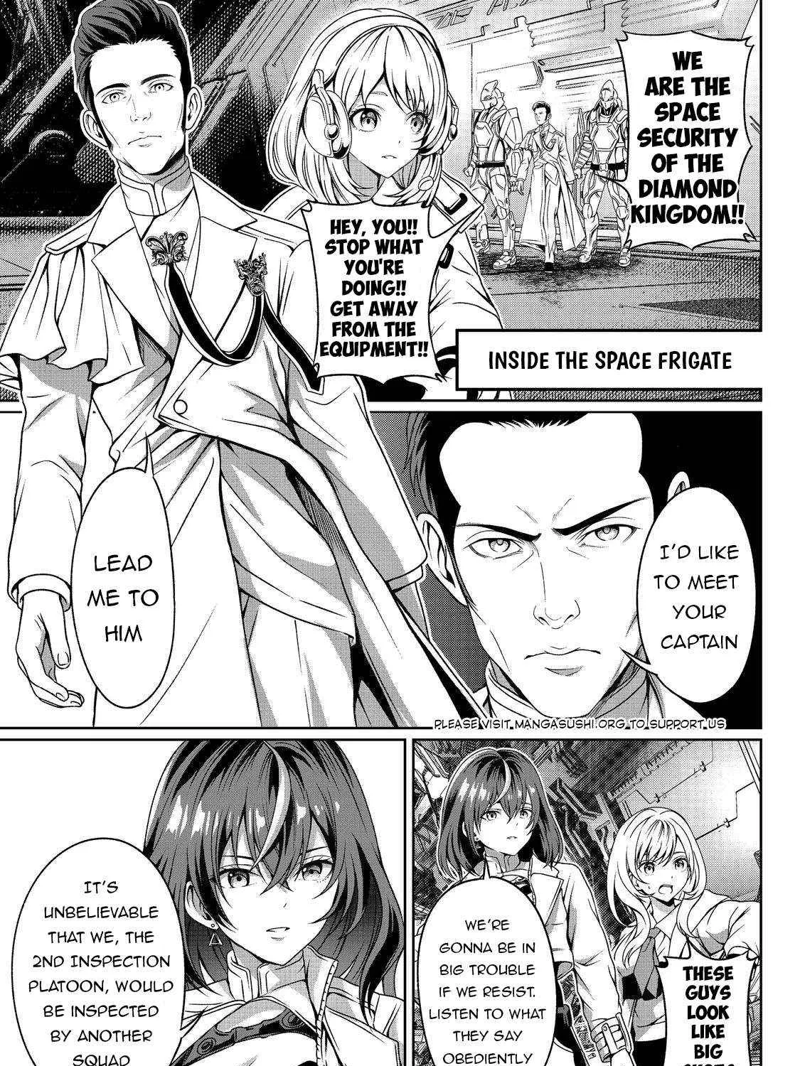 "Koko wa Makasete Sakini Ike!" wo shitai Shinitagari no Nozomanu Uchuu Gekokujou Chapter 6 page 22 - 