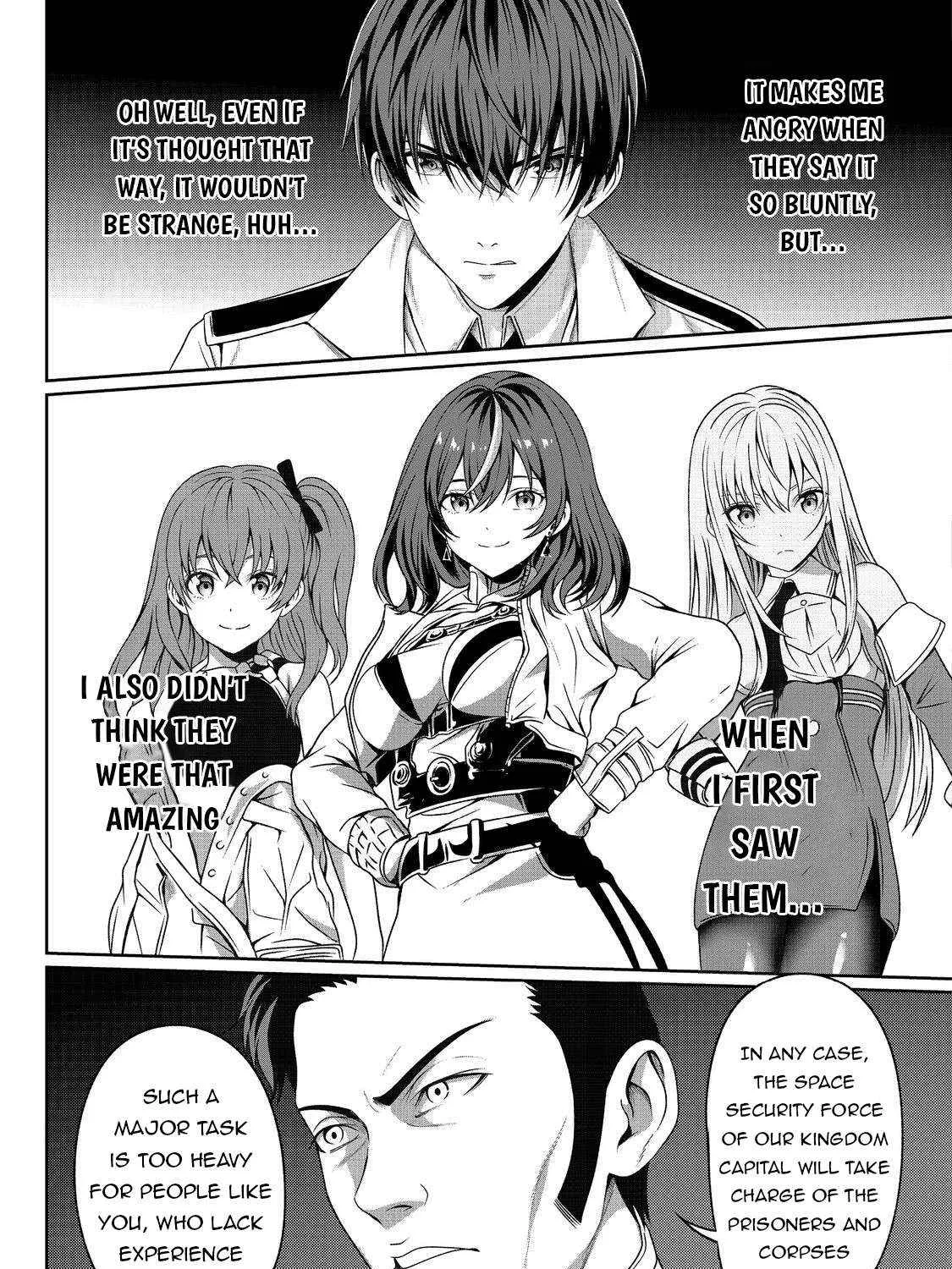 "Koko wa Makasete Sakini Ike!" wo shitai Shinitagari no Nozomanu Uchuu Gekokujou Chapter 6 page 32 - 