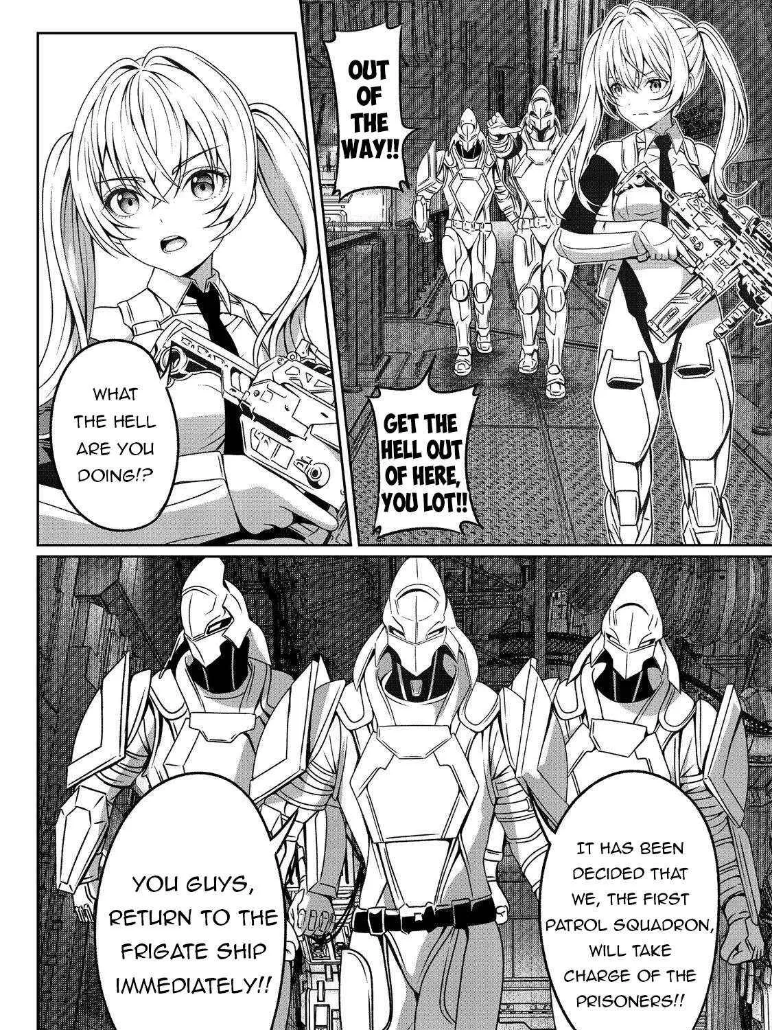 "Koko wa Makasete Sakini Ike!" wo shitai Shinitagari no Nozomanu Uchuu Gekokujou Chapter 6 page 36 - 