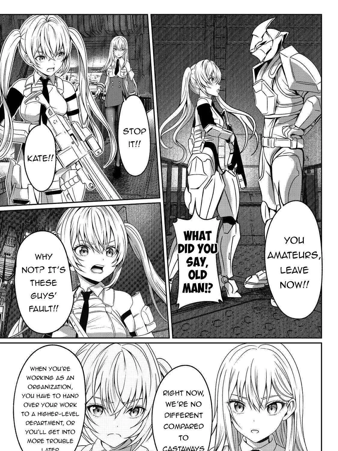"Koko wa Makasete Sakini Ike!" wo shitai Shinitagari no Nozomanu Uchuu Gekokujou Chapter 6 page 38 - 